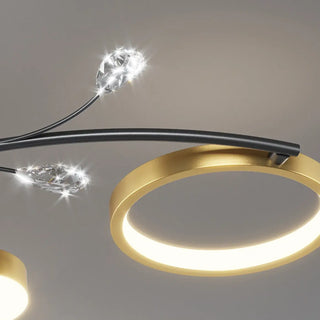 FLORIA LED Modern Floral Ceiling Light