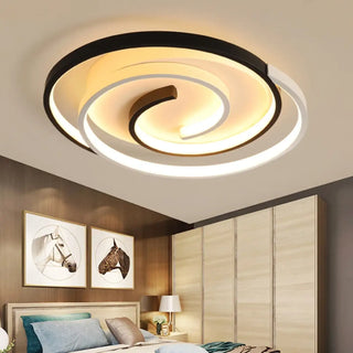 HOLDER LED Modern Spiral Design Elegant Ceiling Light