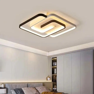 MOCY LED Modern Melting Fluid Shapes Ceiling Light