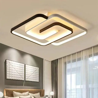 MOCY LED Modern Melting Fluid Shapes Ceiling Light