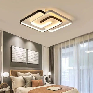 MOCY LED Modern Melting Fluid Shapes Ceiling Light