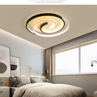 MOCY LED Modern Melting Fluid Shapes Ceiling Light