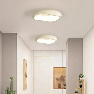 COULI LED Modern Round White Ceiling Light – Hallway or Entrance Fixture