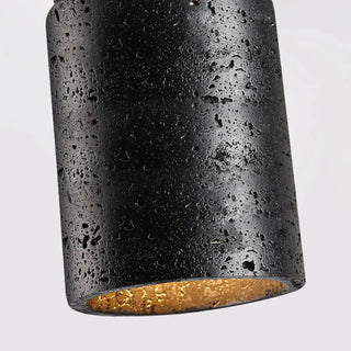 XOBIR LED Black Texture with Wood Detail Elegant Ceiling Light – view 4