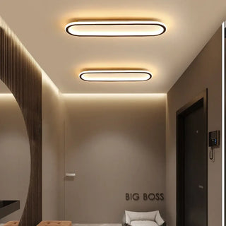 MAKE LED Oval Minimalist Modern Ceiling Light