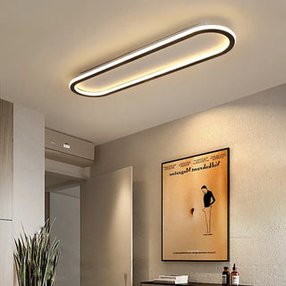 MAKE LED Oval Minimalist Modern Ceiling Light
