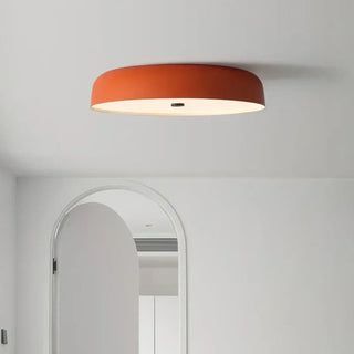 RANGE Multicolour LED Ceiling Light – Round Modern Vibrant Design Detail