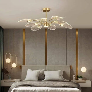 LOTUSB Lotus Inspired Botanical Ceiling Light