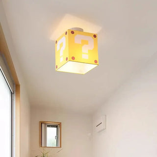 LUDIK Playful Pixel Art Block Children Ceiling Light