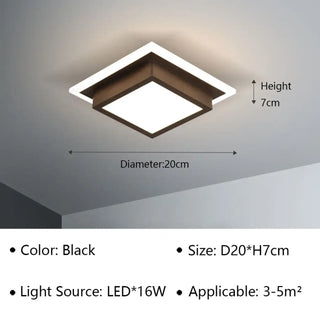 TARMA LED Sculpted Shape Design Ceiling Light – view 7