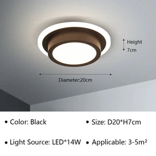 TARMA LED Sculpted Shape Design Ceiling Light – view 12
