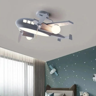 AERIS Novelty Airplane Kids Ceiling Fixture – Children's Room Lamp