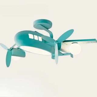 AERIS Kids Airplane Ceiling Fixture – Novelty Children's Room Lamp