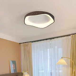 COCONA Contemporary LED Wood Ceiling Light – Modern Natural Design Fixture