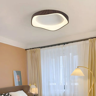 COCONA Contemporary LED Wood Ceiling Light – Modern Natural Design Fixture