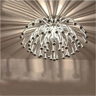 RUMIERE Sculptural Metal Ceiling Light – High Decoration Artistic Detail