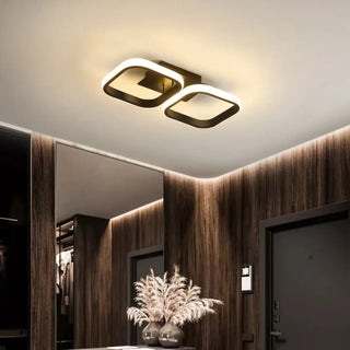 CIRCLED Minimalist LED Circles or Squares Ceiling Light – Modern Contemporary