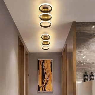 CIRCLED Minimalist LED Circles or Squares Ceiling Light – Modern Contemporary
