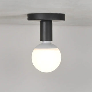 MININO Minimalist Black Visible Globe Bulb Ceiling Light – view 4