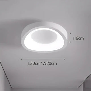 HARI Modern Wood LED Contemporary Ceiling Light