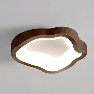 HARI Modern Wood LED Contemporary Ceiling Light