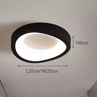HARI Modern Wood LED Contemporary Ceiling Light