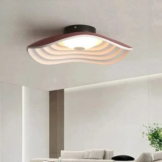 SABY Wave Ceiling Light – Sculptural Modern Diffused Light Detail