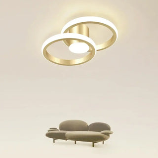 MISILA Modern Minimalist Gold Pure Design Ceiling Light