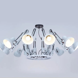 SUPURER Black Ceiling Light – LED Modern Multi-Head Interior