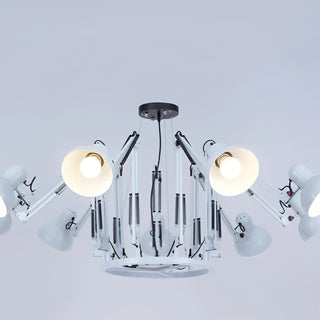 SUPURER Urban Ceiling Light – Black Multi-Head LED Design Profile