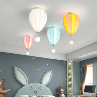 MONGT Hot Air Balloon Ceiling Light – Colourful Kids Room Design