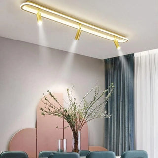 MULTIPLE Flush Ceiling Light – Room Setting Modern Multi-Globe