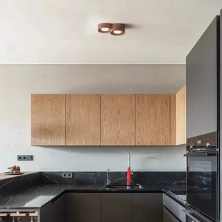 SOBISE Natural LED Ceiling Light – Minimalist Organic Design Detail