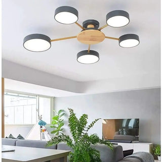 NORDIQ Scandinavian Ceiling Light – Nordic Minimalist Design Detail