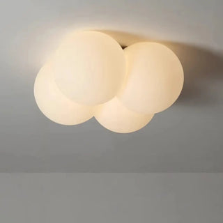 NUZY Cosy Ceiling Light – Poetic Cloud Form Flush Design Detail