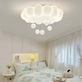 AGENUR Cloud LED Children's Ceiling Light – Kids Bedroom Pendant Fixture