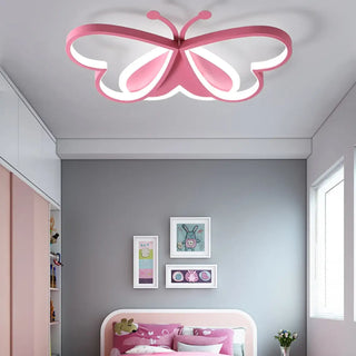 PAPI LED Pink Butterfly Ceiling Light – view 4
