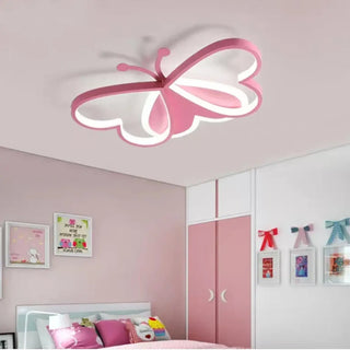 PAPI LED Pink Butterfly Ceiling Light – view 2