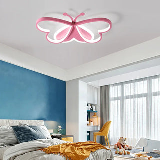 PAPI LED Pink Butterfly Ceiling Light – view 1