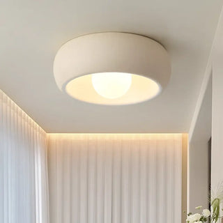 BRIXO Round Modern Ceiling Light – Contemporary Hallway or Living Room Fixture