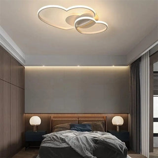ROSE Pink Ceiling Light – Soft Feminine Flush Design Detail