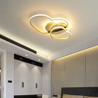 ROSE Ceiling Light – Pink Romantic Bedroom Room Setting