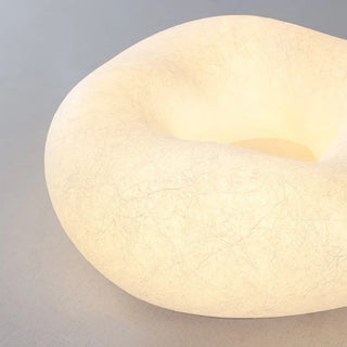 ANIA Cream Organic Ceiling Light – Sculptural Cloud Free-Form Contemporary Fixture