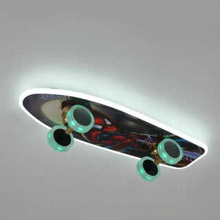 SKATER LED Ceiling Light – Skateboard Design Urban Cool Detail
