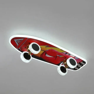 SKATER Urban Youth Ceiling Light – Skateboard LED Design Interior