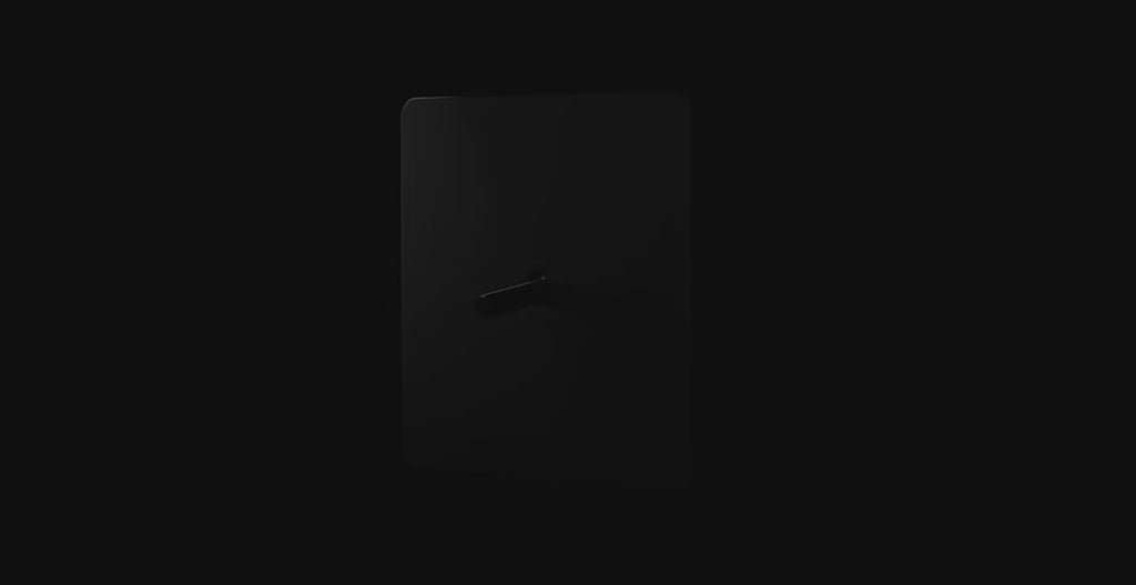 Light Brushed Grey Steel Light Switch 