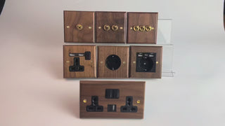 natural wood light switch demo video