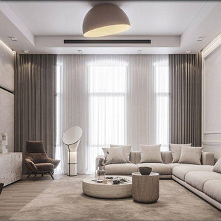 Indoor LED Ceiling Light – Wood Metal Lamp With Adjustable Lighting Modes