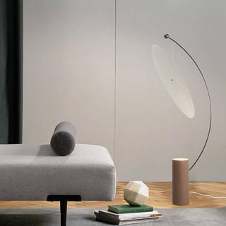 Scandinavian Floor Lamp – LED Stained Glass Lighting Fixture | Modern Minimalist Design