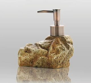 refillable ceramic soap dispenser